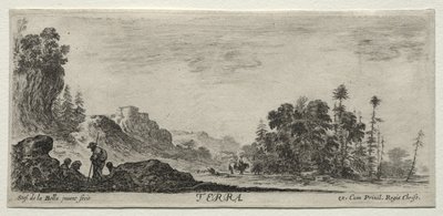 Čtyři živly: Terra. od Stefano della Bella