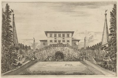 The Great Stair-Case, pravděpodobně 1653. od Stefano della Bella
