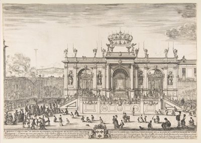 Procesí Nejsvětější svátosti, ca. 1648. od Stefano della Bella