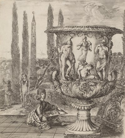 Váza Medicejských, 1656. od Stefano della Bella