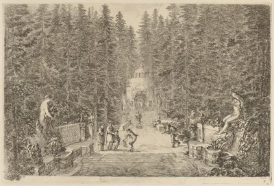 Vodní sprej, pravděpodobně 1653. od Stefano della Bella