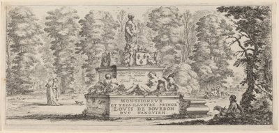 Titulní stránka pro výplaty Divers, v roce 1647 nebo dříve. od Stefano della Bella