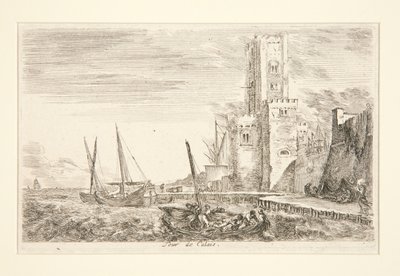 Věž Calais od Stefano della Bella