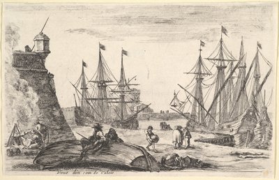 Pohled na část Calais Veue d