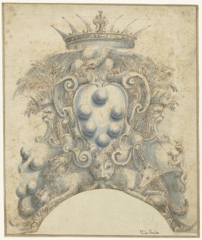 Erb rodu Medici od Stefano della Bella