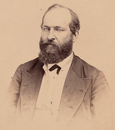 Portrét Jamese Abrama Garfielda 1831-1881, 1869. od Stein Bros