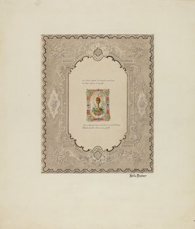 Valentýna, c. 1941. od Stella Mosher