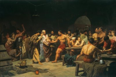 Gladiátoři před bojem od Stepan Wladislawowitsch Bakalowitsch