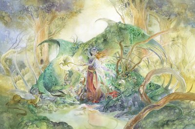 Víla a lesní drak od Stephanie Law