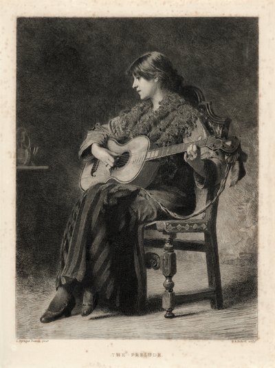 Preludium (rytina) od Stephen Alonzo Schoff