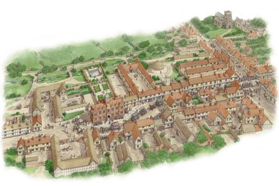 Royston Palace, Hertfordshire od Stephen Conlin