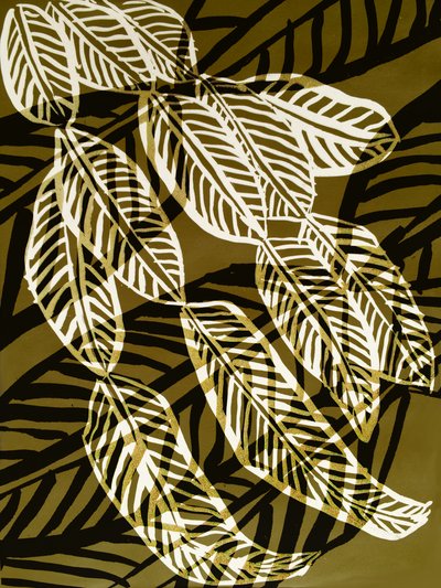Cascade Leaf I, 2018 (digitální) od Stephen Dow
