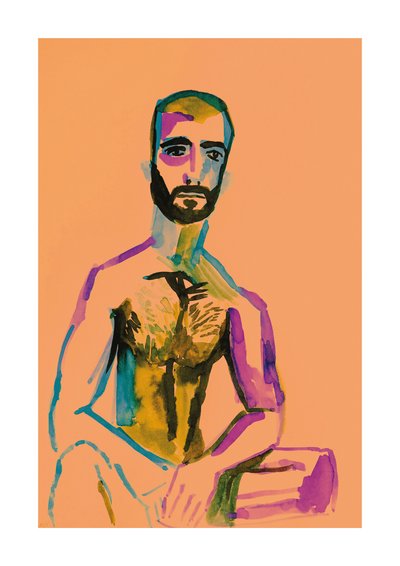 Francesco (korálový), 2023 (digitální) od Stephen Dow