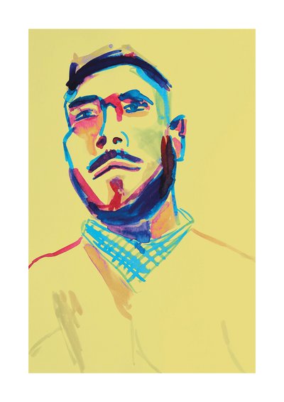 Gennaro (primrose), 2023 (digitální) od Stephen Dow