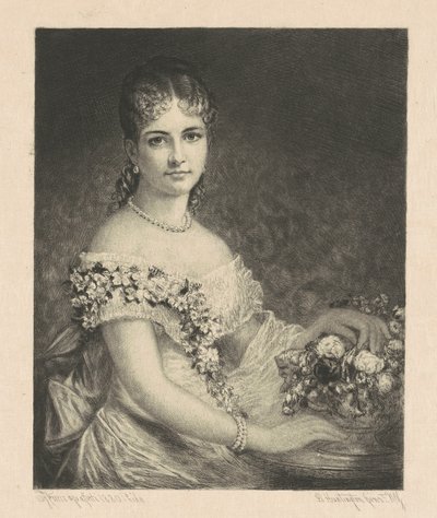 Paní J. Coleman Drayton (Charlotte Augusta Astor) od Stephen James Ferris, after Daniel Huntington