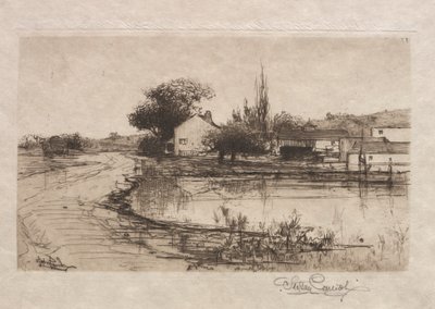 Skica poblíž Pittsfield, Mass., 1887-1888. od Stephen Parrish