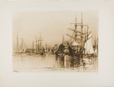 Vnitřní přístav, Gloucester od Stephen Parrish