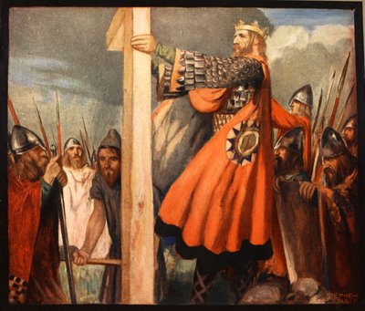 Saint Oswald, ilustrace z 