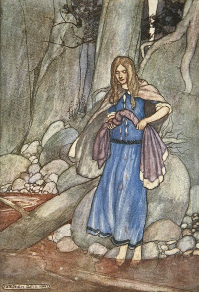 The Watcher of the Ford, ilustrace z 