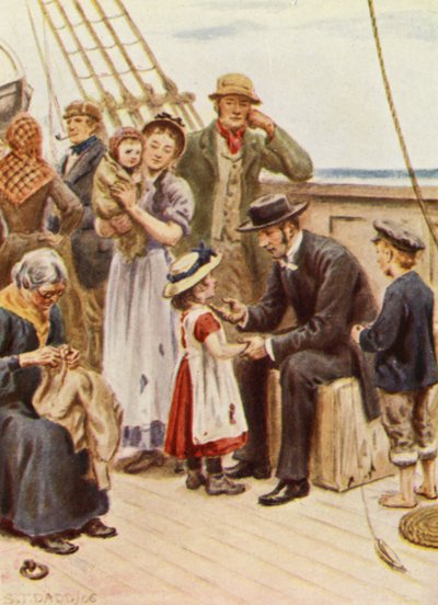 Ilustrace ze života biskupa Pattesona (barevná litografie) od Stephen T. Dadd