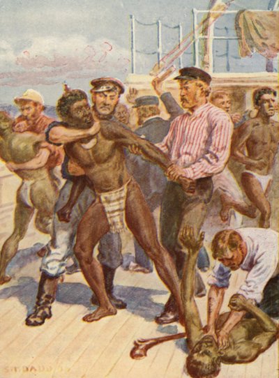 Ilustrace ze života biskupa Pattesona (barevná litografie) od Stephen T. Dadd