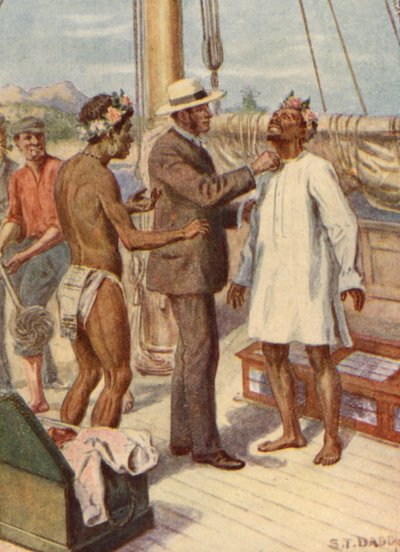 Ilustrace ze života biskupa Pattesona (barevná litografie) od Stephen T. Dadd