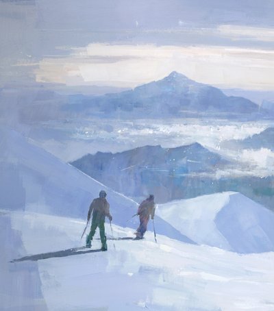 Alpská lyžařská výprava od Steve Mitchell