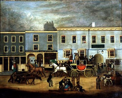 The Kings Arms, Kendal (olej na panelu) od Stirzacker Stirzacker