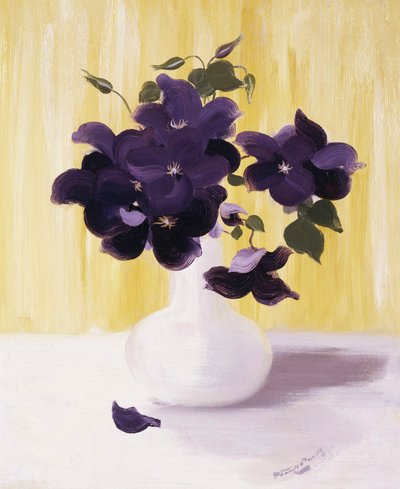 Bílá váza. Obraz Stuarta Parka (1862-1933) Soukromá sbírka. od Stuart Park