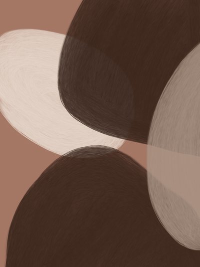 Hnědé organické tvary od Studio Palette