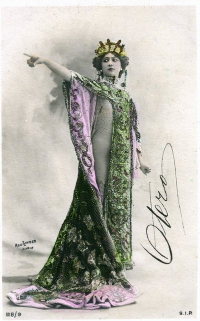 Krásné Otero, pohlednice počátku 20. století. (fotografie) od Studio Reutlinger