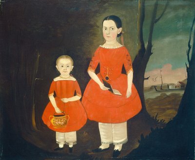 Sestry v Červeném, c. 18401850. od Sturtevant J. Hamblin