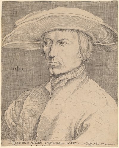 Autoportrét od Style of Lucas van Leyden after Albrecht Dürer