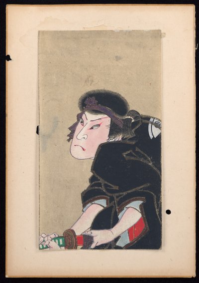 Album dvaceti polodlouhých portrétů herců v rolích od Sunbaisai (attr.to) Hokuei