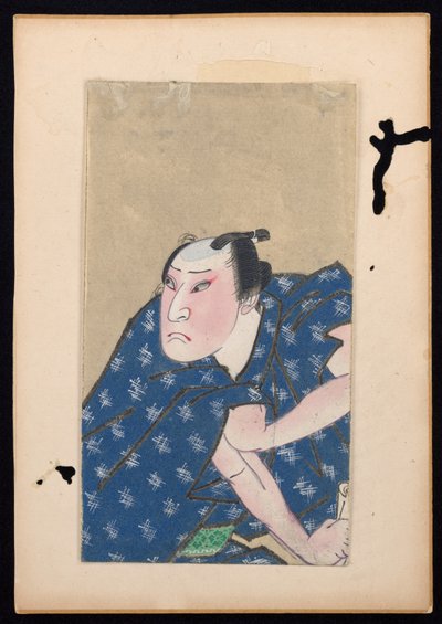 Album dvaceti polodlouhých portrétů herců v rolích od Sunbaisai (attr.to) Hokuei