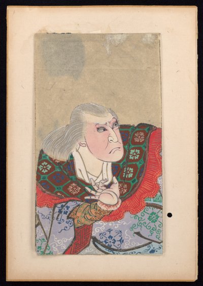 Album dvaceti polodlouhých portrétů herců v rolích od Sunbaisai (attr.to) Hokuei