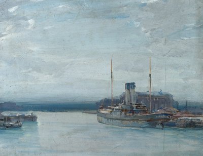 Twilight, c.1910 (olej na panelu) od Sunderland Rollinson
