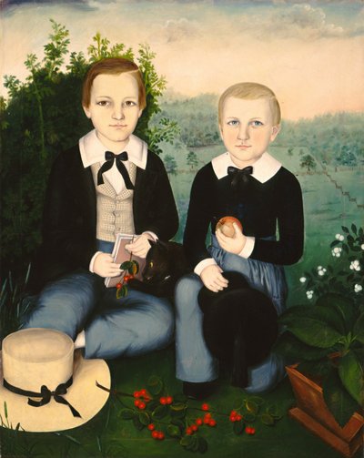Bratři, c. 1845. od Susan Catherine Waters