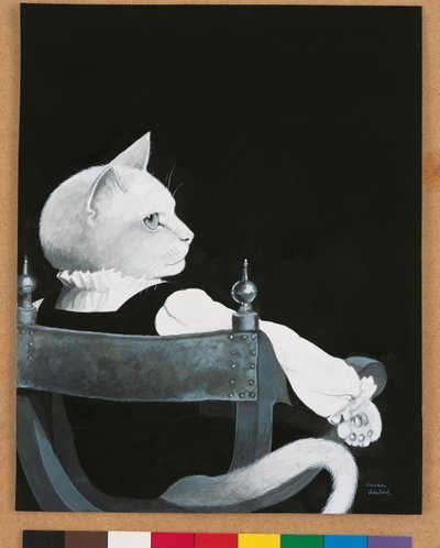 Ilustrace z knihy Cats Galore! A Compendium of Cultured Cats (vyd. 2015) od Susan Herbert