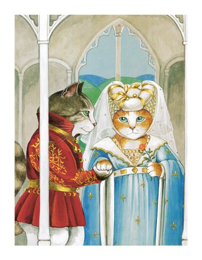 Ilustrace z knihy Shakespeare Cats: (vyd. 2016) od Susan Herbert