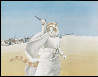 Ilustrace z filmu Kočky (pub. 2006) od Susan Herbert