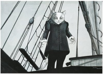 Ilustrace z filmu Kočky (pub. 2006) od Susan Herbert