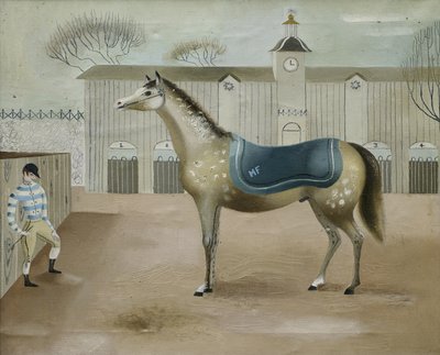 Žlutý kůň (olej na plátně) od Suzanne Cooper