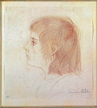 Portrét malíře Maurice Utrillo jako dítě od Suzanne Valadon