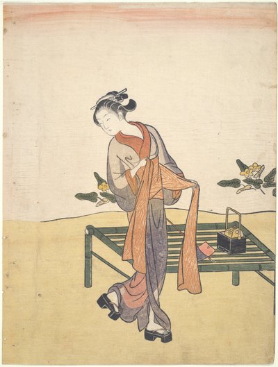 Beauty Cooling Off od Suzuki Harunobu