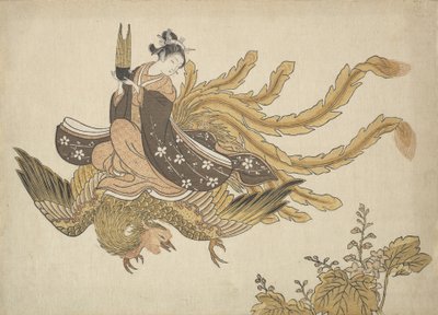 Přestrojený nesmrtelný, ca. 1766, ca. 1766. od Suzuki Harunobu