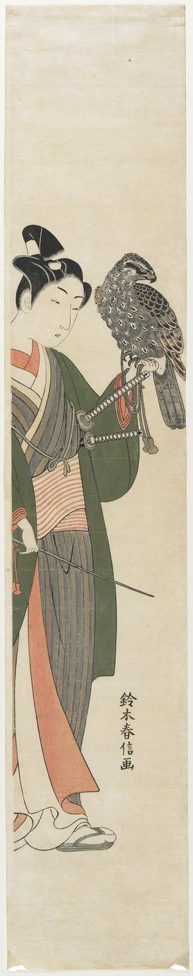 Sokolník, 1769-1770 od Suzuki Harunobu