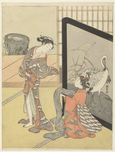 Výběr obi od Suzuki Harunobu