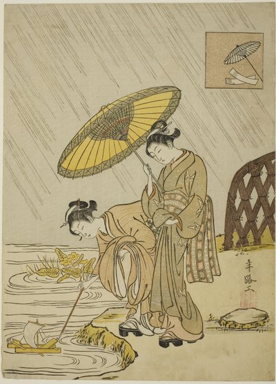 ono žádné komachi od Suzuki Harunobu