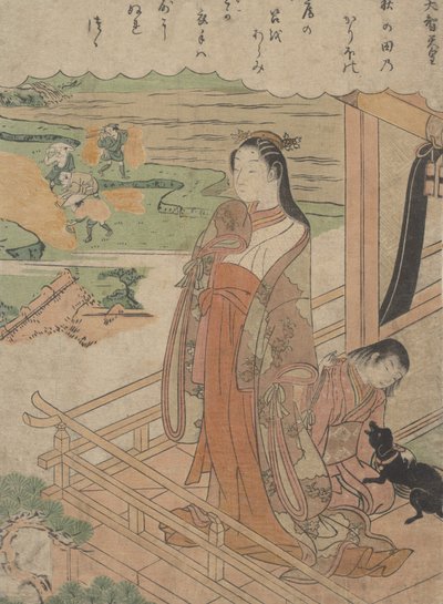 Sympatie, ca. 1768, ca. 1768. od Suzuki Harunobu